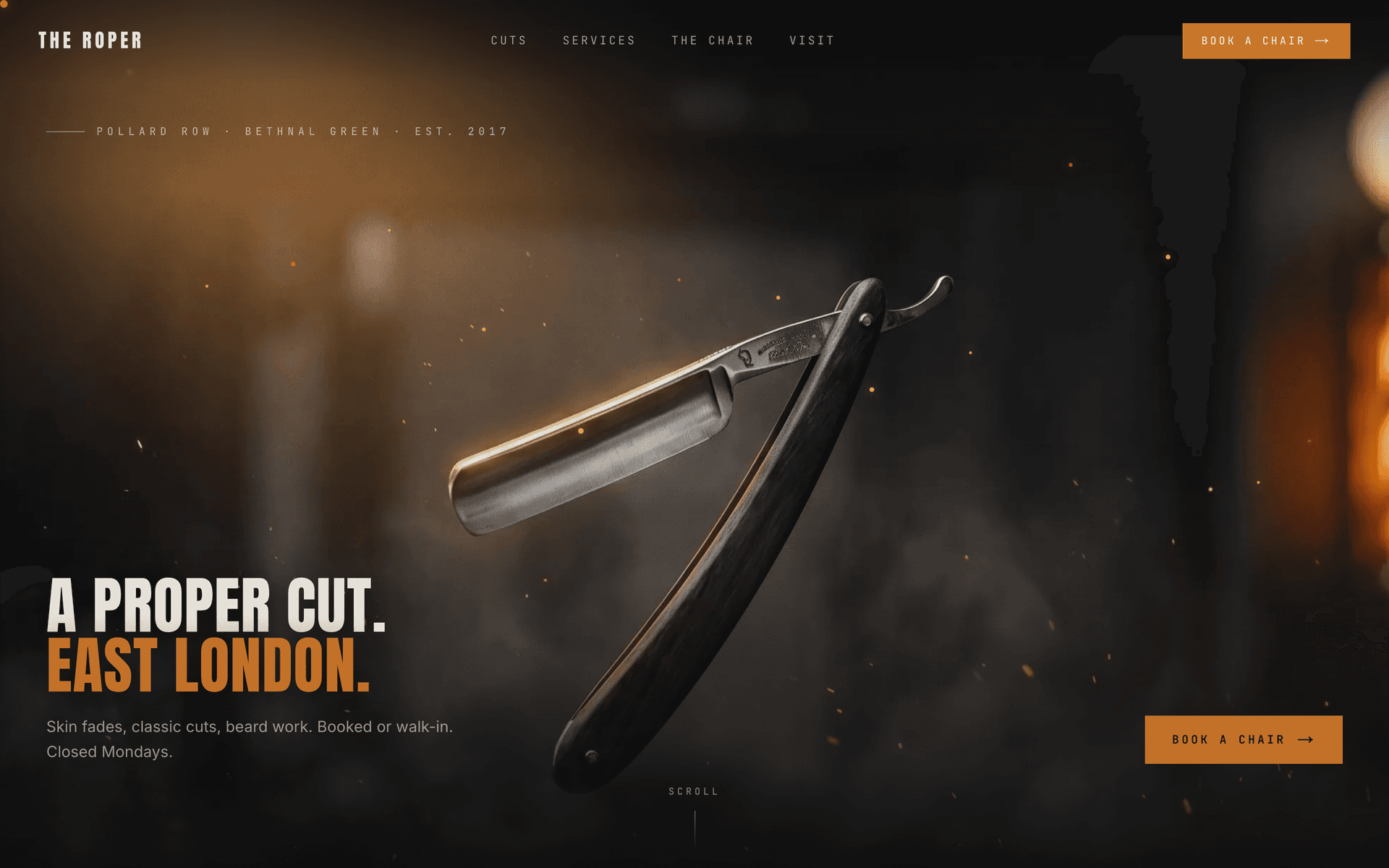 The Roper · East London Barbershop preview